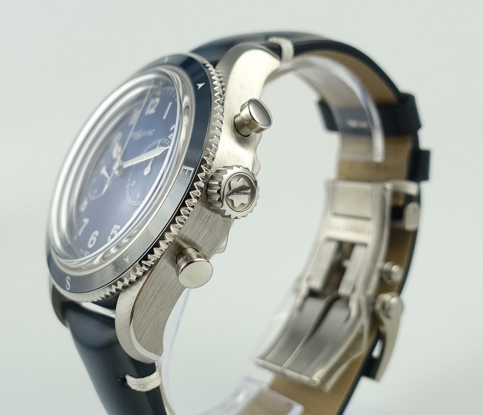 Thumbnail von Montblanc 1858 Automatic Chronograph Blue 42mm