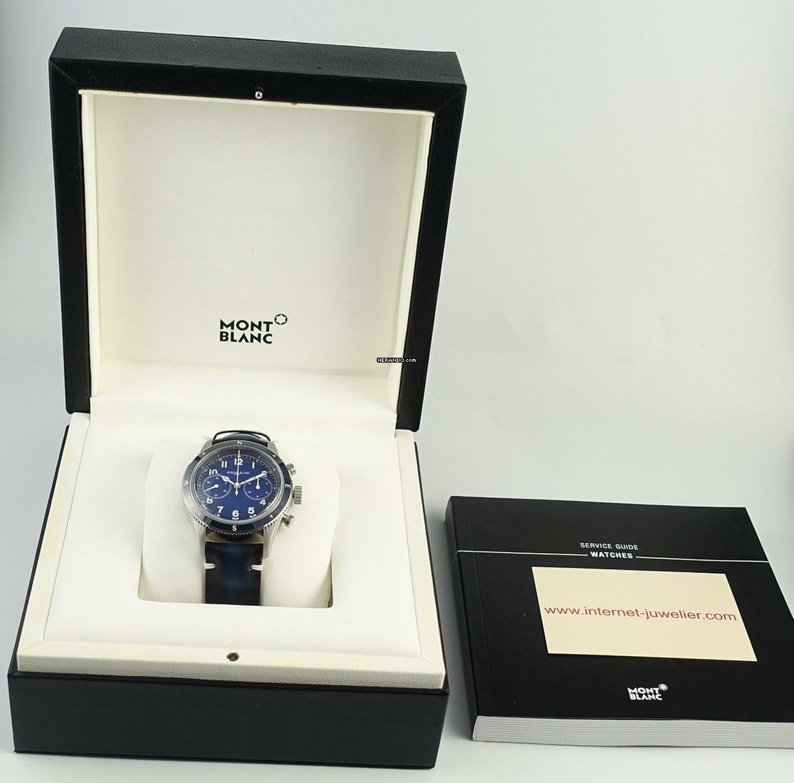 Thumbnail von Montblanc 1858 Automatic Chronograph Blue 42mm