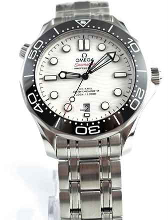  Omega Seamaster Diver 300 M White 