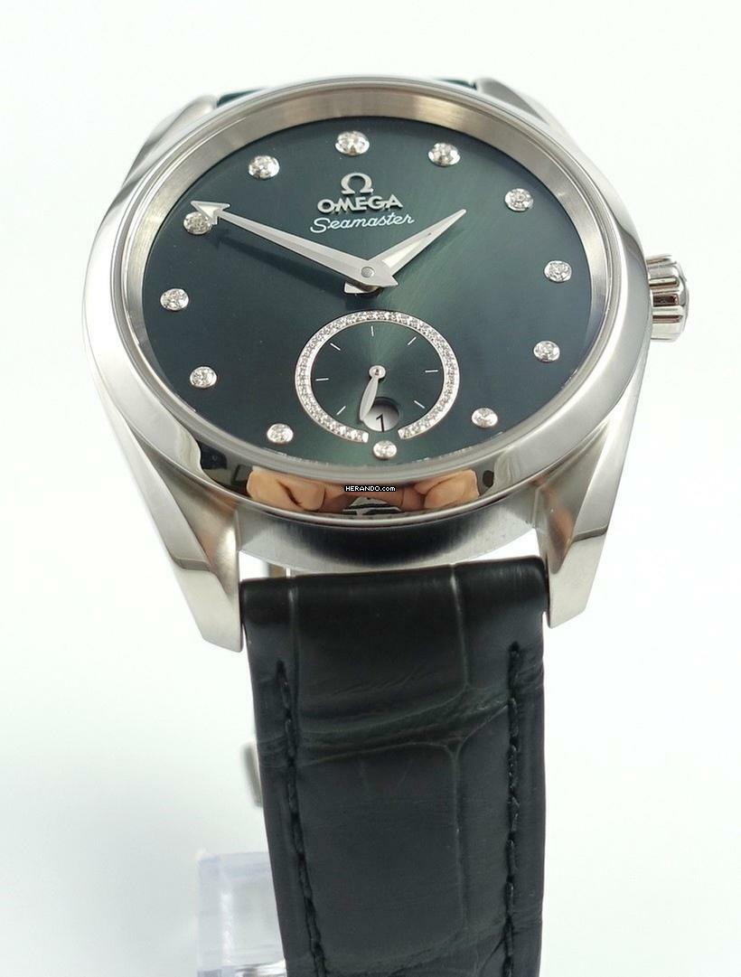  Omega Seamaster Aqua Terra 150m Green Diamonds 
