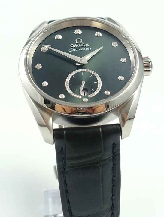  Omega Seamaster Aqua Terra 150m Green Diamonds 