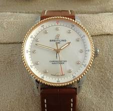 Thumbnail von Breitling Navitimer 32 Stahl / Gold Brillanten
