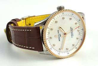 Thumbnail von Breitling Navitimer 32 Stahl / Gold Brillanten