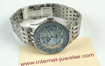Thumbnail von Breitling Navitimer GMT Automatic Gmt 41 Ice Blue