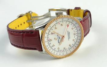 Thumbnail von Breitling Navitimer Automatic 35 Stahl/Gold Brillanten
