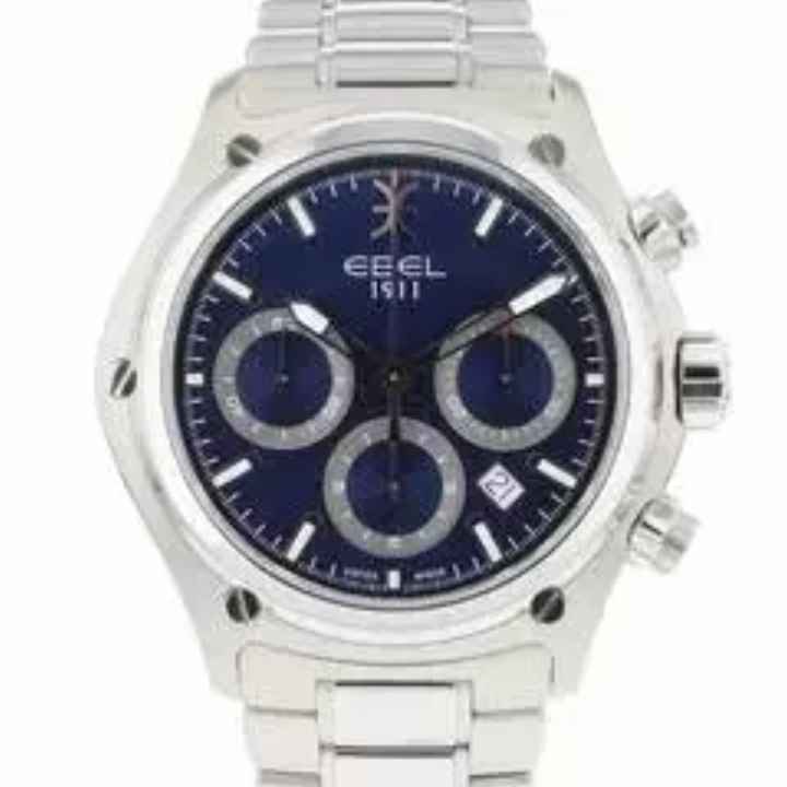  Ebel 1911 Chronograph Blue Dial </h1> 