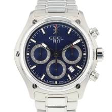 Thumbnail von Ebel 1911 Chronograph Blue Dial </h1>