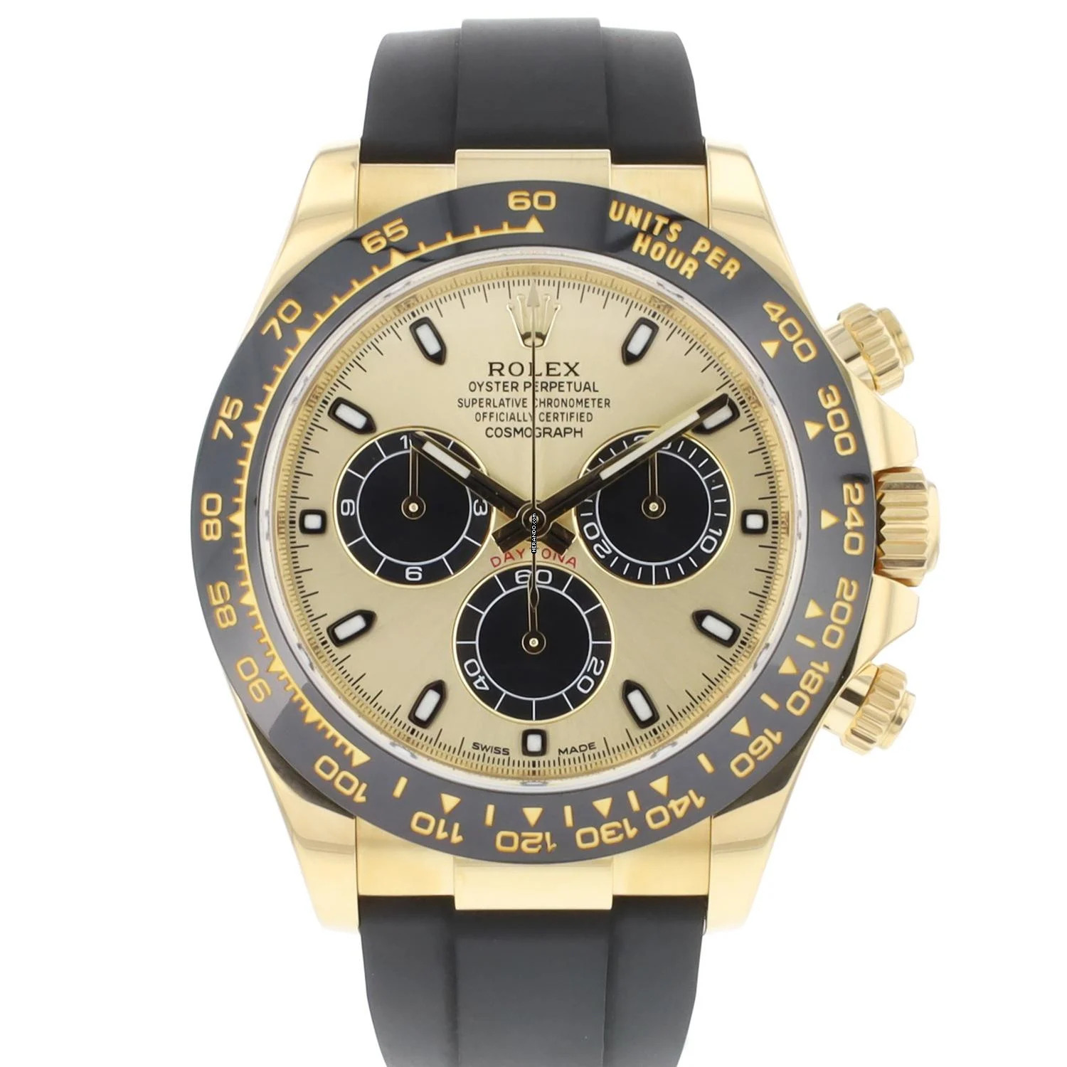  Rolex Daytona Yellow Gold Oyster Flex </h1> 