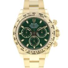 Thumbnail von Rolex Daytona Yellow Gold Green Dial NEW '21 </h1>