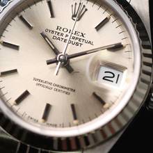 Thumbnail von Rolex Lady-Datejust 26 Steel Jubilee Fluted Silver Dial Service '25 </h1>