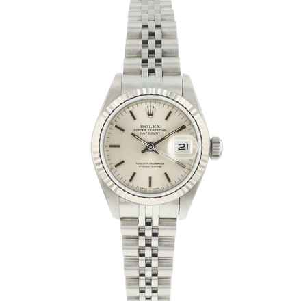  Rolex Lady-Datejust 26 Steel Jubilee Fluted Silver Dial Service '25 </h1> 