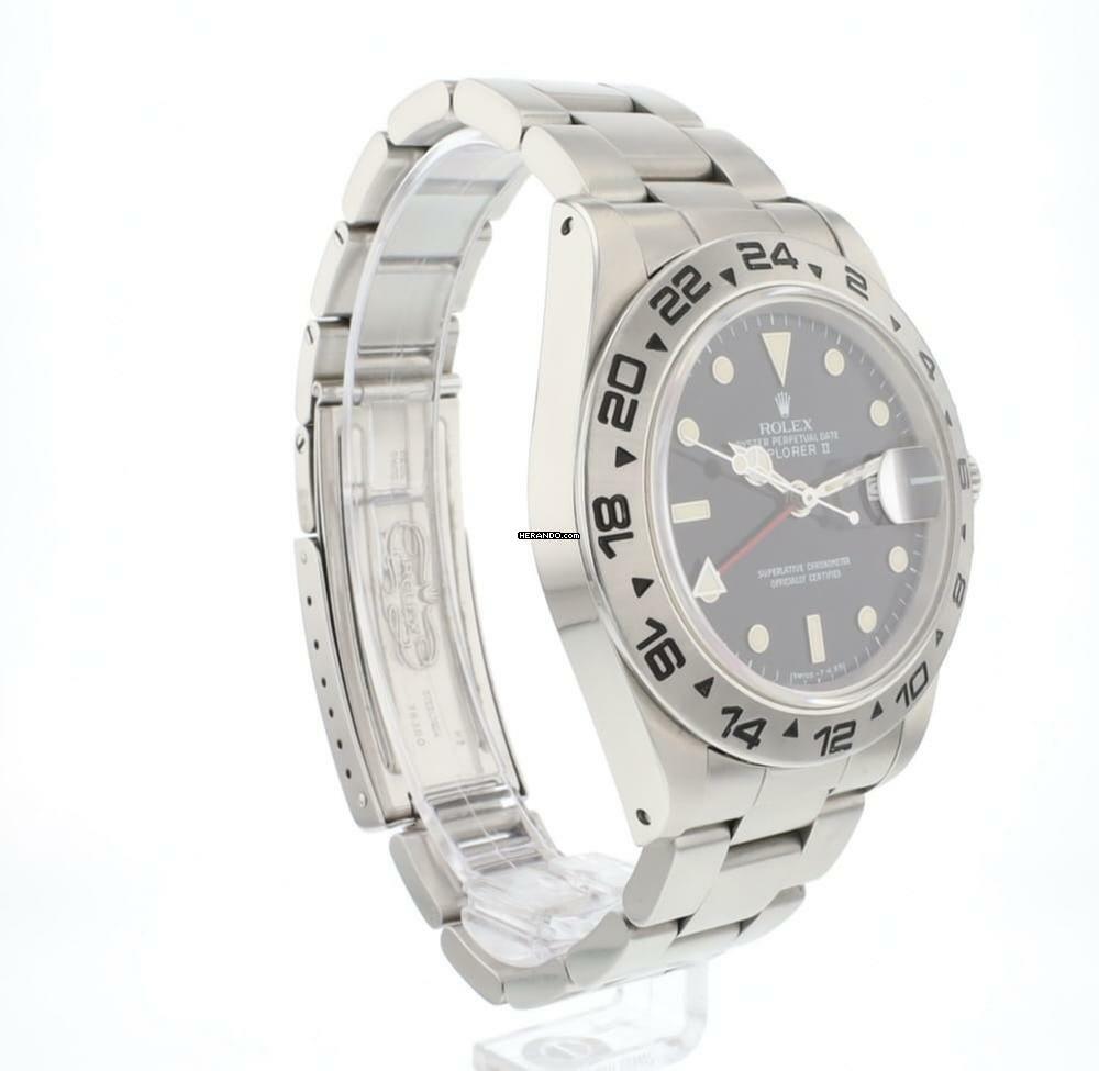 Thumbnail von Rolex Explorer II Black Spider Dial </h1>