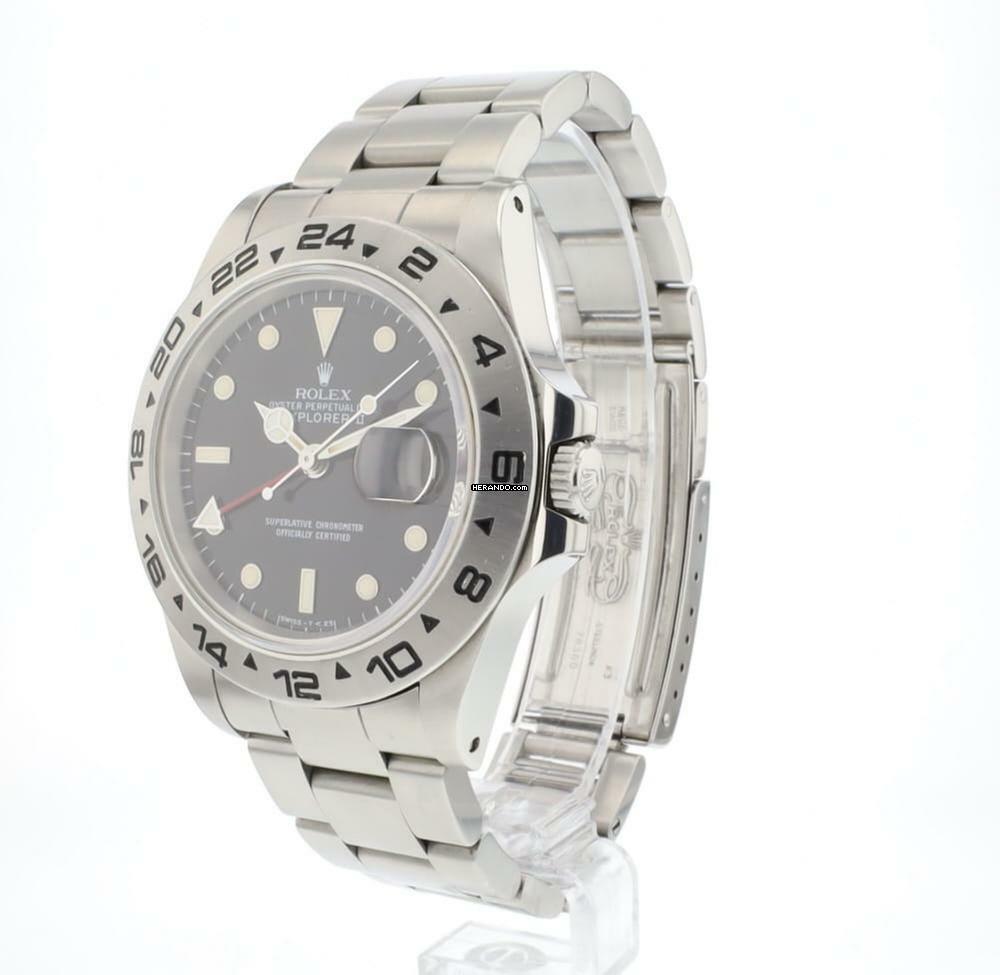 Thumbnail von Rolex Explorer II Black Spider Dial </h1>