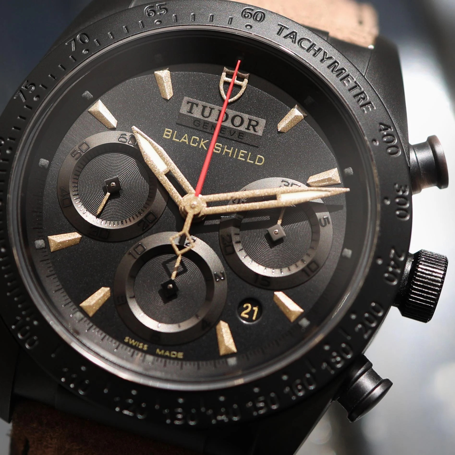 Thumbnail von Tudor Fastrider Black Shield Chronograph Black Dial </h1>