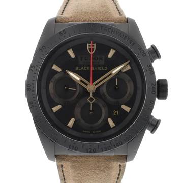  Tudor Fastrider Black Shield Chronograph Black Dial </h1> 