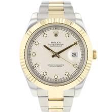 Thumbnail von Rolex Datejust II Fluted Ivory Diamond Dial </h1>