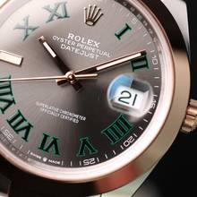 Thumbnail von Rolex Datejust 41 Steel Everose Gold Wimbledon NEW