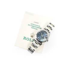 Thumbnail von Rolex Oyster Perpetual Date 34MM Steel Blue Dial </h1>