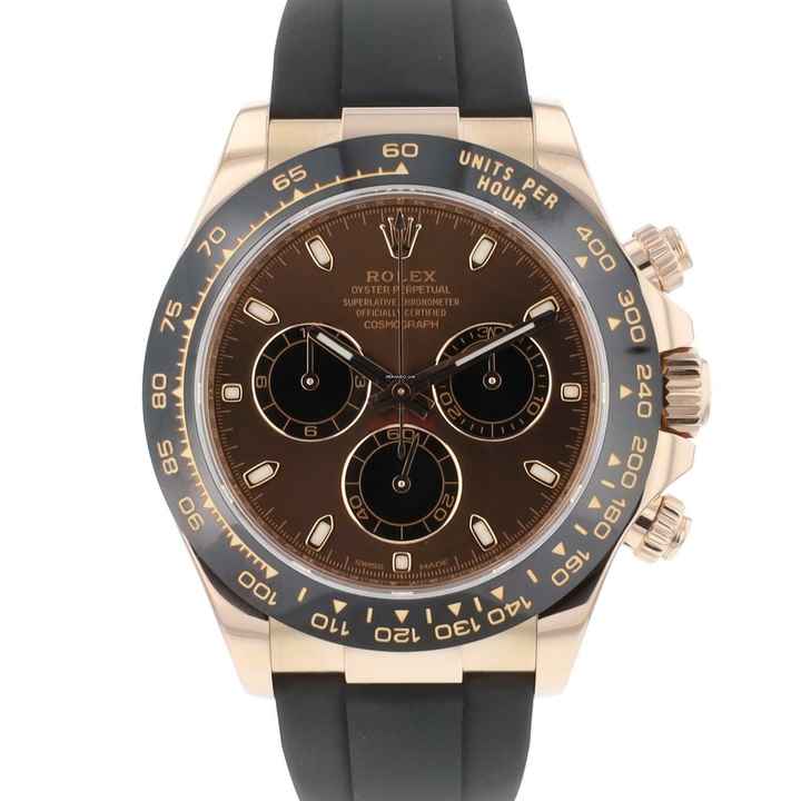  Rolex Daytona Everose Gold Chocolate Dial </h1> 
