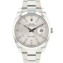 Thumbnail von Rolex Datejust 41 Steel Silver Dial </h1>