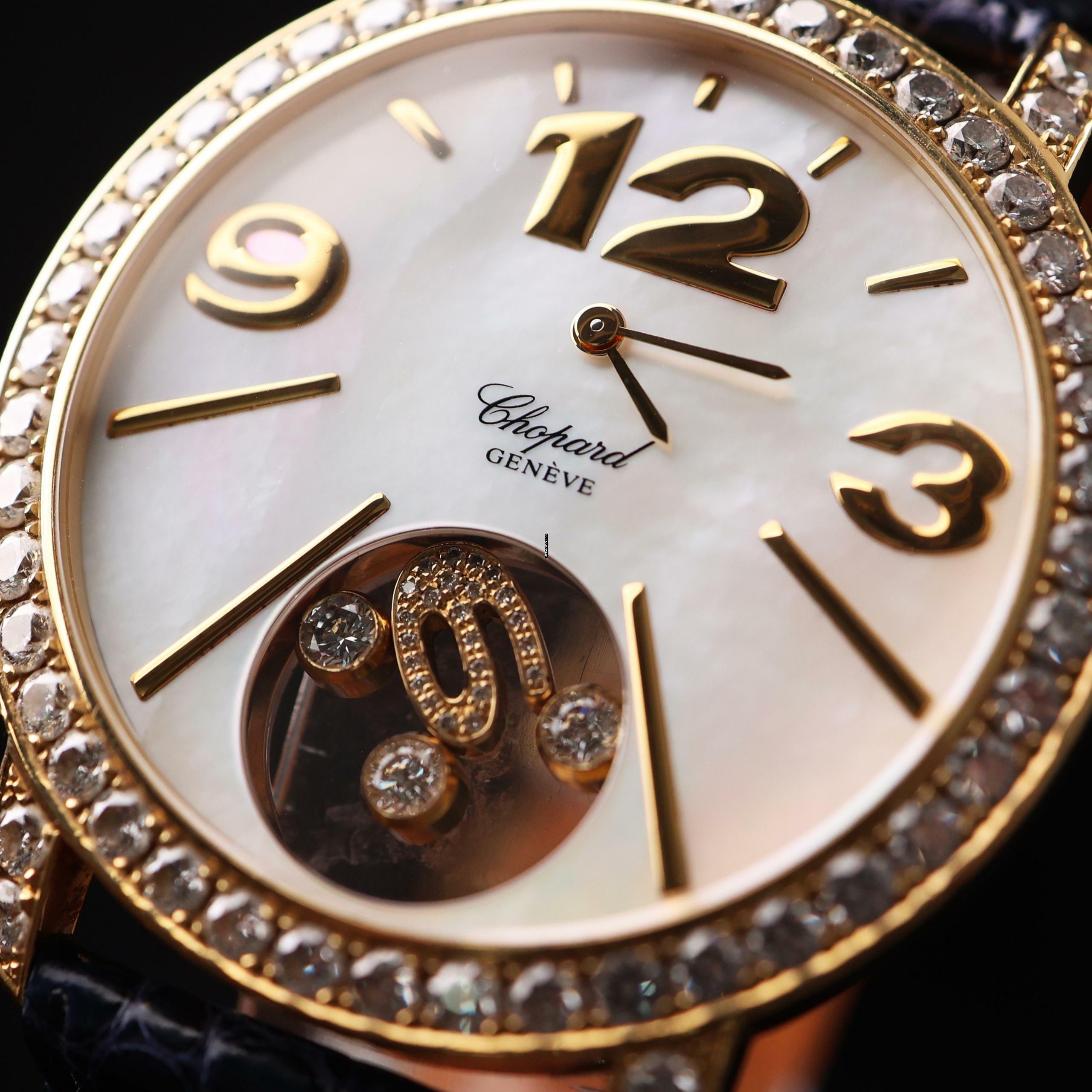 Thumbnail von Chopard Happy Diamonds Time Yellow Gold MoP Dial </h1>