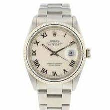 Thumbnail von Rolex Datejust 36 Oyster Ivory Roman Dial </h1>