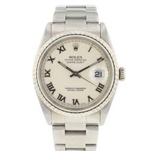 Thumbnail von Rolex Datejust 36 Oyster Ivory Roman Dial </h1>