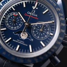 Thumbnail von Omega Speedmaster Moonphase Professional Moonwatch Moonphase Blue Ceramic </h1>