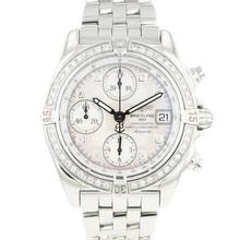 Thumbnail von Breitling Chrono Cockpit Chronograph Steel MoP Factory Diamonds </h1>