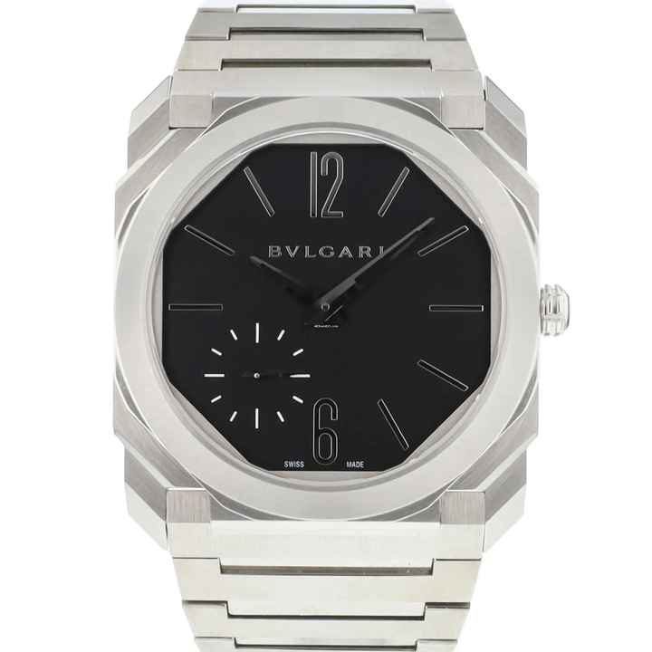  Bulgari Octo Octo Finissimo Steel Black Dial </h1> 