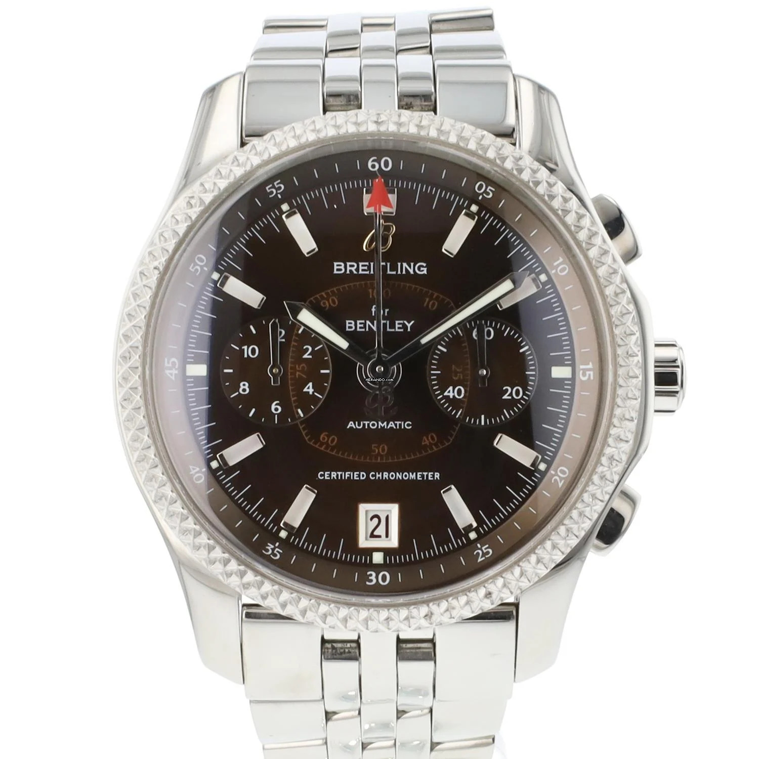 Breitling Bentley Mark VI Brown Dial Steel </h1>