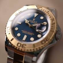 Thumbnail von Rolex Yacht-Master 40 Steel / Gold Blue Dial Rehaut </h1>