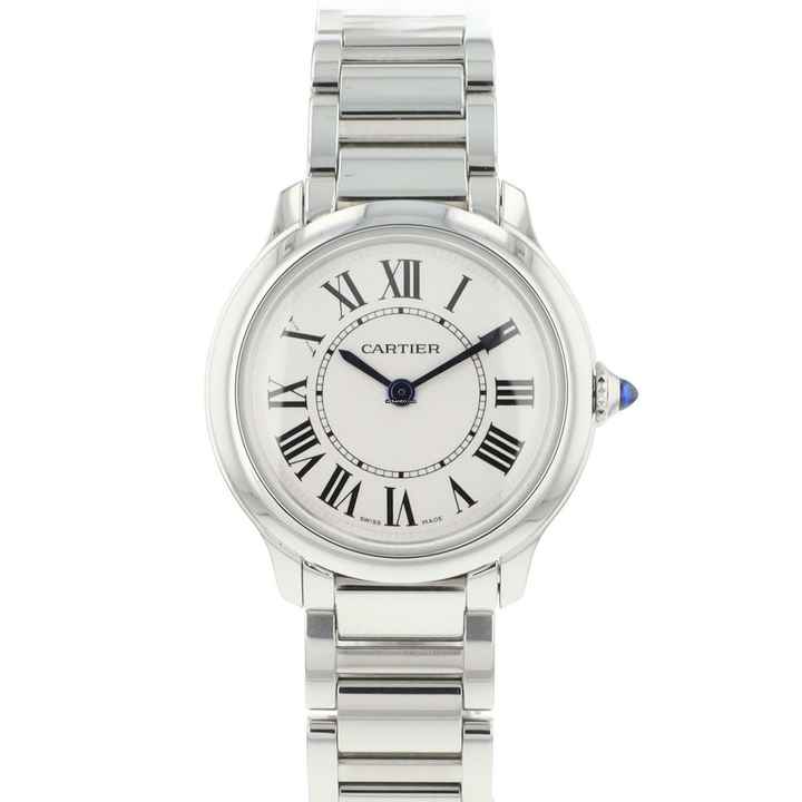  Cartier Ronde de Cartier Must de Cartier Steel Silver Dial </h1> 