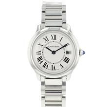 Thumbnail von Cartier Ronde de Cartier Must de Cartier Steel Silver Dial </h1>