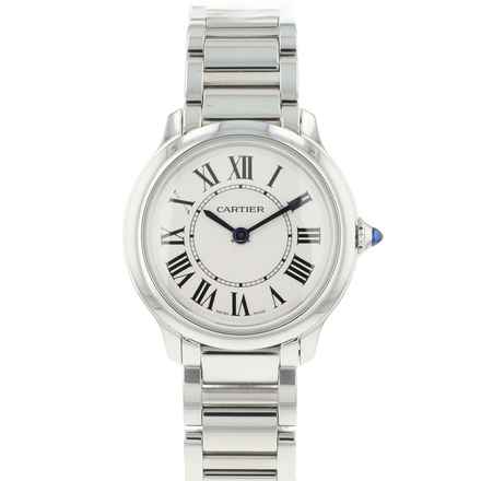  Cartier Ronde de Cartier Must de Cartier Steel Silver Dial </h1> 
