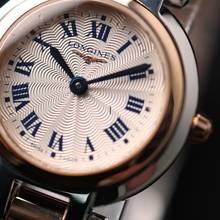 Thumbnail von Longines PrimaLuna Steel / Rosegold Roman Dial