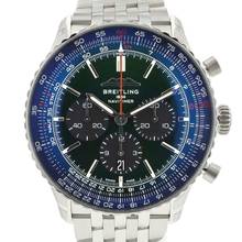 Thumbnail von Breitling Navitimer Chronograph Automatic 46 Steel Green Dial NEW 2025