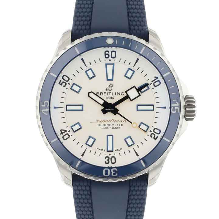  Breitling Superocean 42 Silver Dial NEW 2025 </h1> 