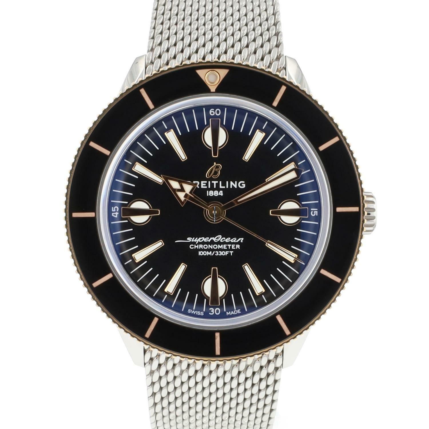  Breitling Superocean Heritage ’57 Steel Everosegold Black Dial NEW 2025 </h1> 