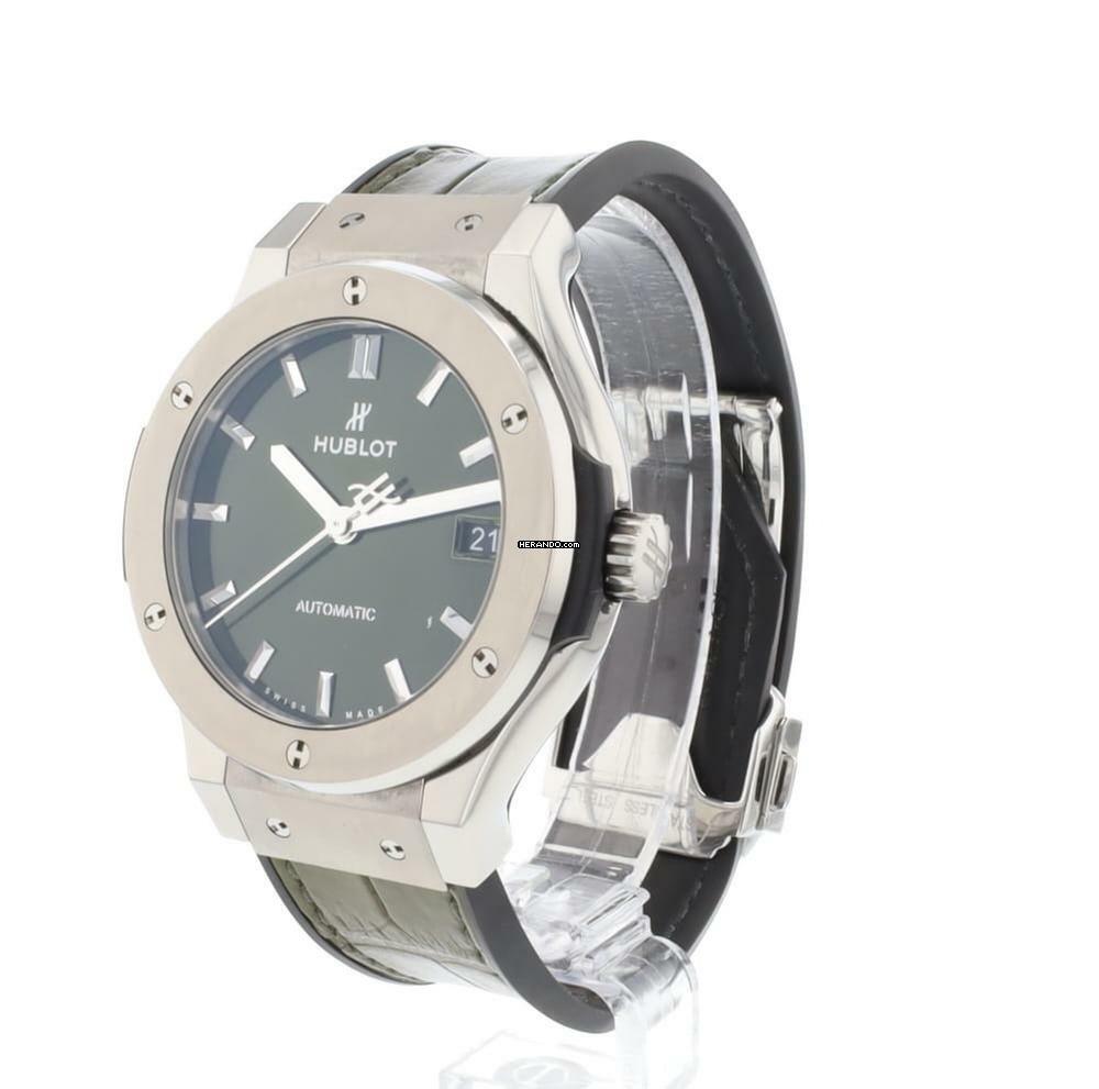 Thumbnail von Hublot Classic Fusion 38MM Green Dial </h1>