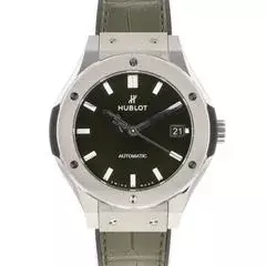 Thumbnail von Hublot Classic Fusion 38MM Green Dial </h1>