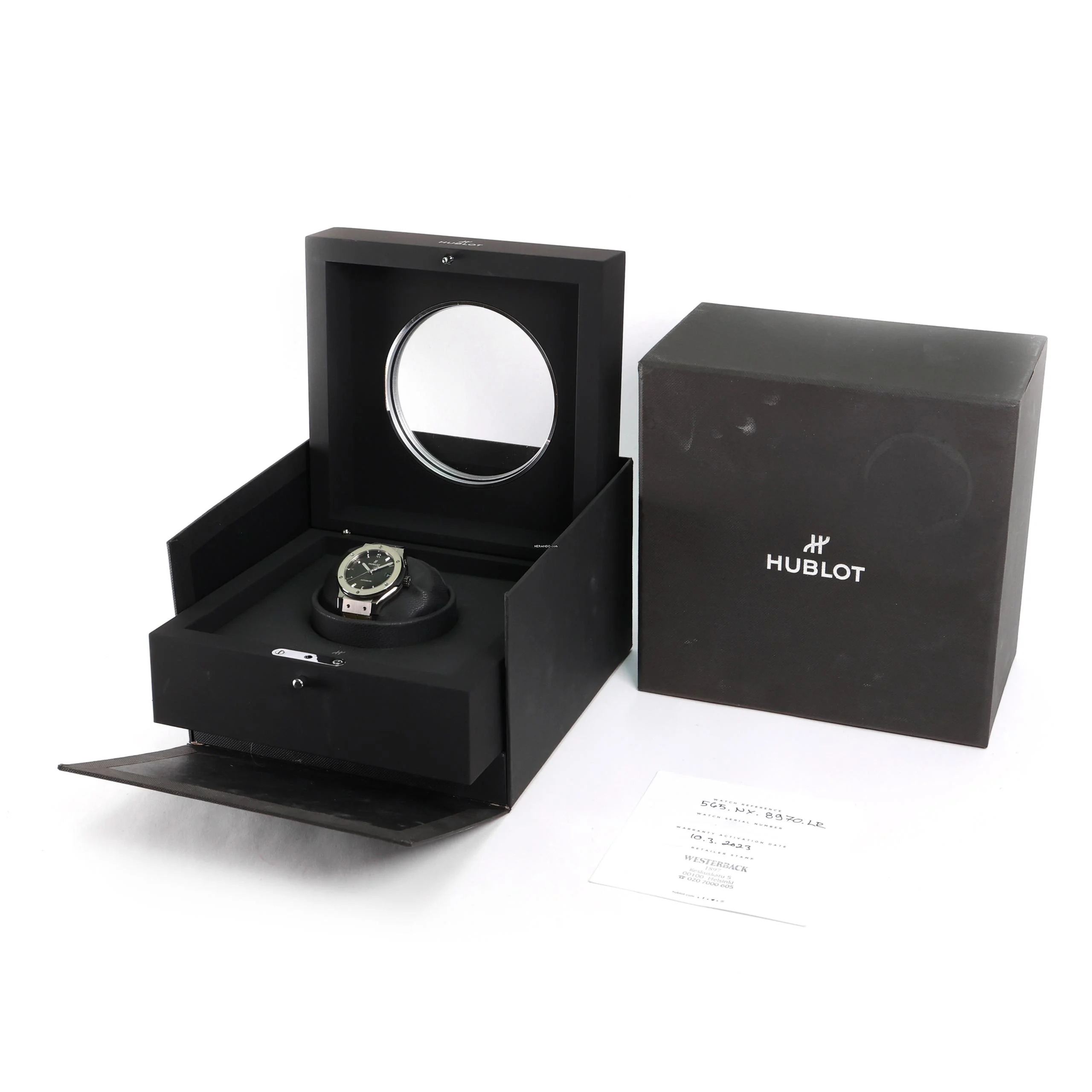 Thumbnail von Hublot Classic Fusion 38MM Green Dial </h1>