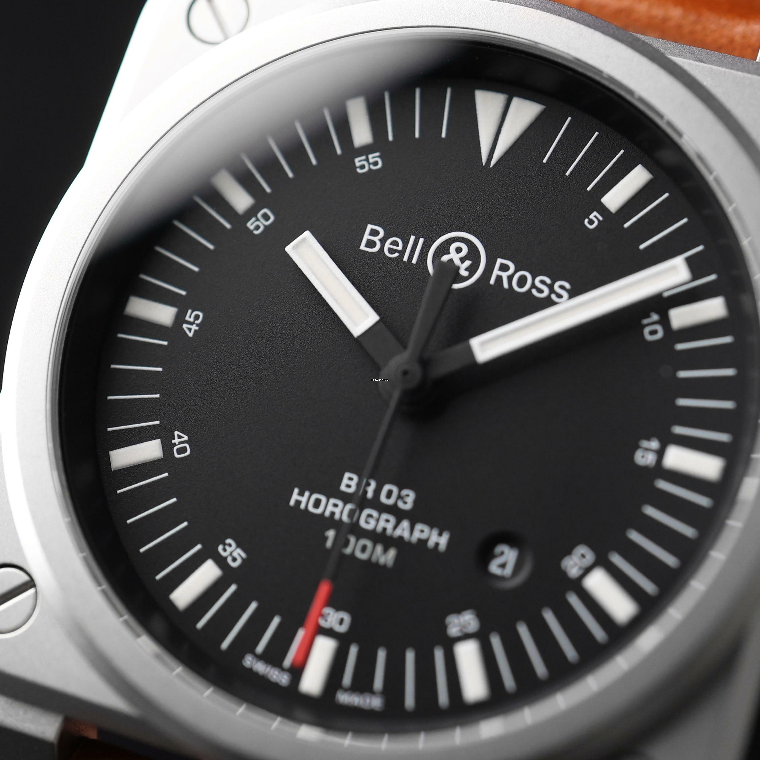 Thumbnail von Bell & Ross BR 03 Horograph Black BR03-92 </h1>