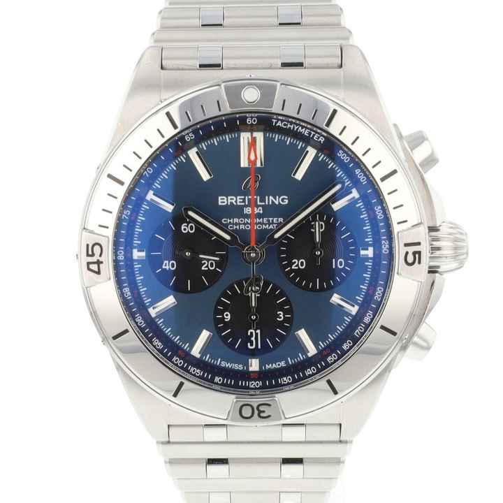  Breitling Chronomat 42 B01 42 Blue Dial </h1> 
