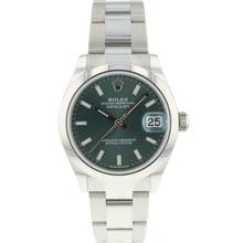 Thumbnail von Rolex Datejust 31 Midsize Green Dial