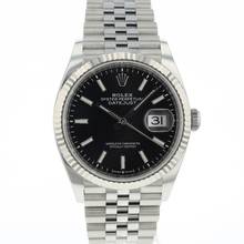 Thumbnail von Rolex Datejust 36 Fluted Jubilee Black Dial </h1>