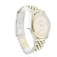 Thumbnail von Rolex Datejust 36 Steel Gold Jubilee Fluted Creme Roman Dial </h1>