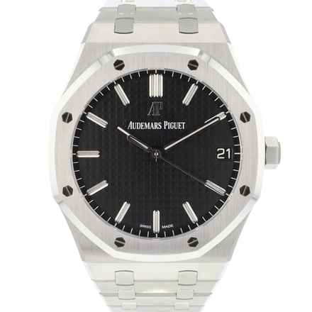  Audemars Piguet Royal Oak 41 Automatic Black Dial NEW </h1> 