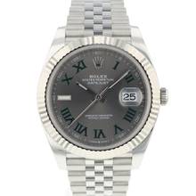 Thumbnail von Rolex Datejust 41 Fluted Jubilee Wimbledon Dial NEW 2025
