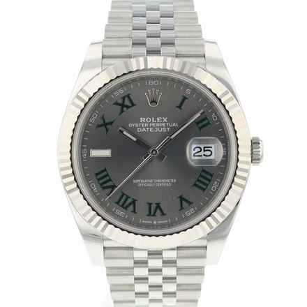  Rolex Datejust 41 Fluted Jubilee Wimbledon Dial NEW 2025 